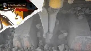 How does the double sleeper tamping machine work? | [track maintenance] [multy tie tamper][railway]