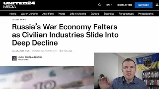 Russia's Civilian Economy is Collapsing