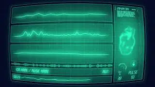 Heartbeat Monitor Music Visualizer