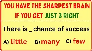 93% Students Fail This Grammar Test ❌ | IELTS & CSS LevelJust 7% Get All Answers Right 💯 | Grammar