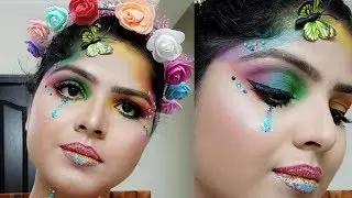 NYX Face Awards India 2018 / Rainbow Queen | #FACEAwardsIndia | @NYXCosmetics_IN