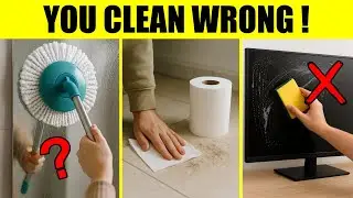 10 HABITS that make you WASTE TIME cleaning your house (without realizing) - How to clean