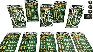 10 NEW MILLIONAIRE MAKER SCRATCHCARD 💎 WATCH THE VIDEO TO SEE HOW MUCH WE WIN!?  𝐒𝐂𝐑𝐀𝐓𝐂𝐇 𝐈 𝐓 𝐔 𝐏&nbsp;&reg; 💎