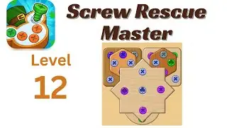 Screw Rescue Master Level 12 Walkthrough 🔩🧩 | Go Answer