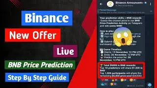 💰 Earn from Binance BNB Prediction Offer &mdash; Step-by-Step Guide 🔥