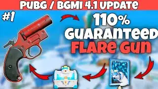 Guaranteed Flare Gun Location In Pubg Mobile & BGMI | Flare Gun Location In Pubg Mobile 4.1 Update