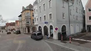 Doppelstockbus von der Hochschule Aalen zum Zentralen Omnibusbahnhof