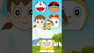Match The Right Head | Dorami Face Puzzle | Doraemon Cartoon | Wrong Head Puzzle