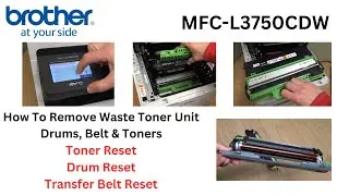 Toner, Drum and Transfer Belt Counter Reset On A Brother MFC-L3750 Printer Among Other Things