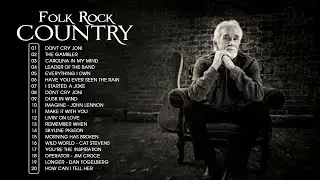 Kenny Rogers, James Taylor, Rod Stewart, Cat Stevens  - Classic Folk Rock &Country Music 70s 80s 90s