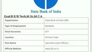 Government Jobs Notification 2019 I Simple Notes