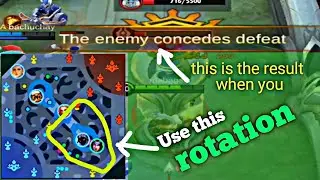 Badang Fist: Rotation Bot lane to Mid lane /Surrender agad kalaban🤣