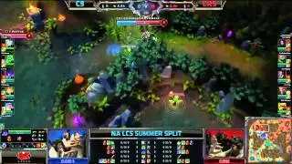Edward Blitzcrank hook first blood | CRS vs Cloud 9 | NA LCS