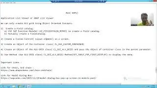 51 - ABAP OOPS - ALV by CL_GUI_ALV_GRID - Creation Part6