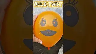 Water Balloon from Rooftop Amazing  😱💥Yellow and Pink Duck smile Baloon Pop #asmr