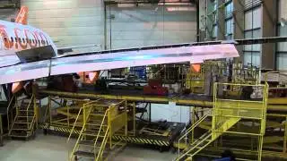 The Megadoor on Monarch Aircraft Engineering - Airbus Rear Spar Service for easyJet