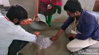 Making of PAPERCRETE BRICKS