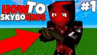HOW TO START?! Minecraft How To Skybounds #1 (Cartoon)