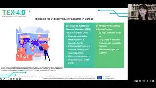 Tex4.0 Online Session: Digital Product Passport and Supply Chain Tecnology