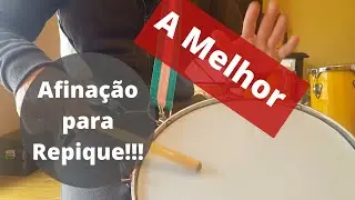 A Melhor Forma de Afinar o seu Repique!!!