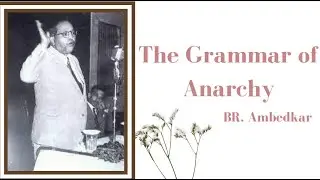 The Grammar of Anarchy in Hindi by BR Ambedkar