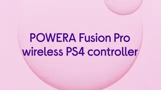 Powera Fusion Pro Wireless PS4 Controller - Black - Product Overview
