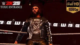 WWE 2K25 Toxic Entrance @toxickid7181 Character | CAW Universe Mode | REW Dynamite