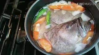 Lapu -lapu fish recipe ( sinabawan na lapu- lapu)