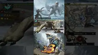 Capturing Barioth with two traps is better than just one! 😅😆😂