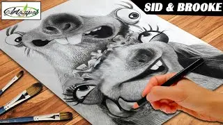 sid & brooke (la era de hielo)