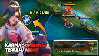 Belum Menang Udah Sombong! Cukup Diam & Buktikan Dengan Gameplay Ixia Mid Lane | Mobile Legends