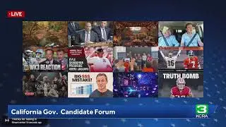 LIVE | California Gov. Candidate Forum