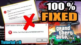 [SOLUTION] SCRIPT HOOK V CRITICAL ERROR 2023 | Script Hook V | GTA 5 Mods Hindi | itx Warrior