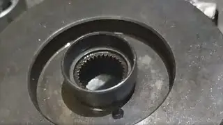Oil seal shaft/journal repair, turning, hardening bushing for an Agria 6000,Imt 506 engine