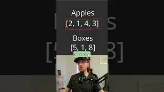 Apple Coding Interview Question - Apple Redistribution into Boxes