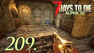 Opening Trade Routes With Trader Joel - Let's Play 7 Days to Die Alpha 20 Insane Perception Part 209