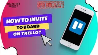 How To Invite To Board In Trello | Invite To Board In Trello Tutorial | Trello