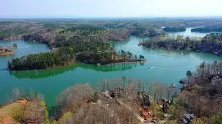 Aerial Video 327 Forest Stone Dr Waterstone Lake Keowee Waterfront Home Mike Matt Roach