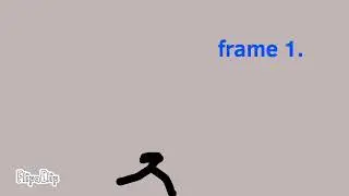 A running cycle tutorial 12fps 4 simple frames.
