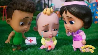 Boo Boo Song For Babies | Nursery Rhymes & Kids Songs | Happy Tots