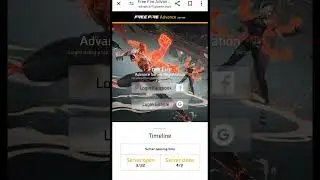 free fire advance server new video 2024😅