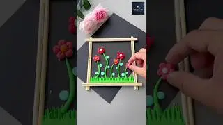 Easy Diy craft using Wooden Sticks #shorts #woodencraft #diy