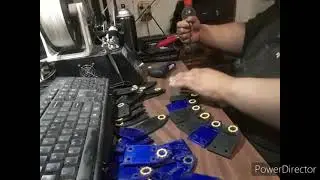 How to lace up 3D printed scale armor