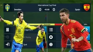 Sweden🇸🇪 Vs Spain🇪🇸 International Cup Final | Dream League Soccer 2018