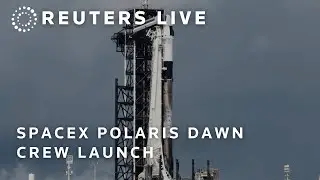 LIVE: SpaceX Polaris Dawn crew launches for first private spacewalk mission | REUTERS