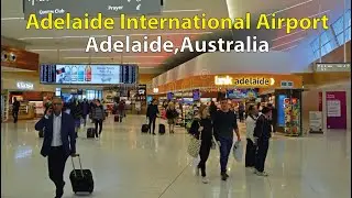 walking Tour of Adelaide International Airport - airport Australia - Adelaide,Australia