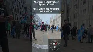 #hotelprotest #scotlandnews #ukprotest #realnews #Aberdeen #scotland #shorts #uk #hotels #reformuk