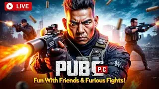 🔴 LIVE | PUBG PC &ndash; Fun With Friends & Furious Fights!