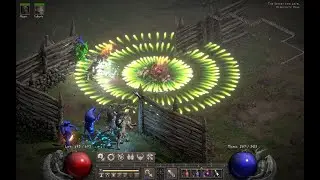 Bowazon Testing - Top-tier BotD Colossus Crossbow Pride Build, Cows P1 - Diablo 2 Resurrected