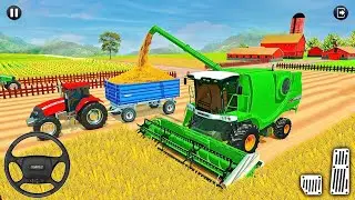Modern Tractor Farming Game 🚜 | Real Tractor Driving & Field Work Gameplay